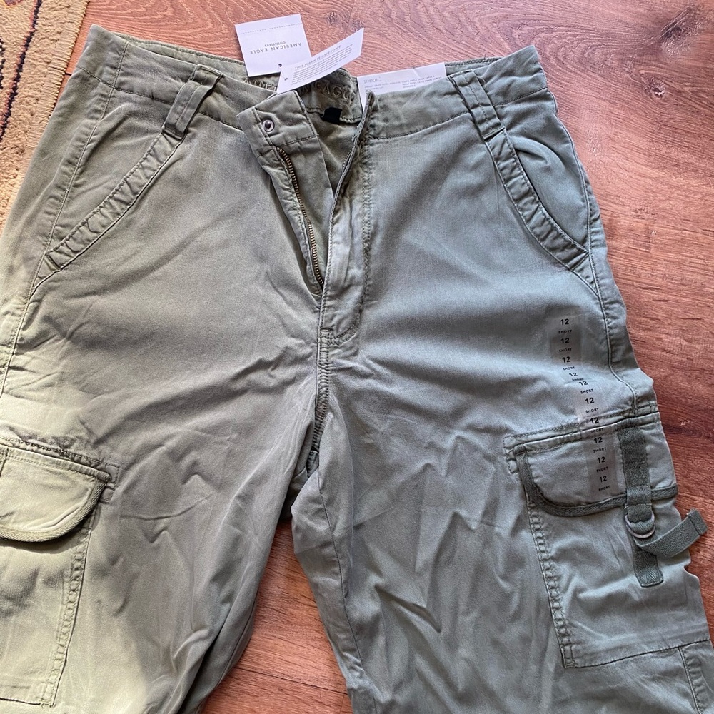 American Eagle Wide Leg Cargos